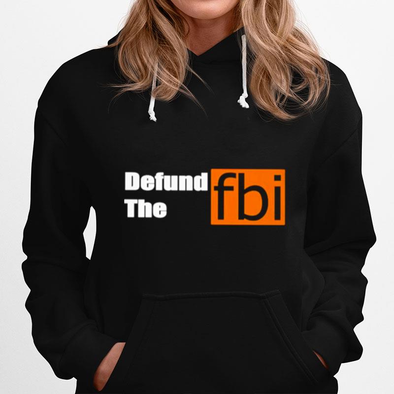 Defund The Fbi The Hub Logo Hoodie