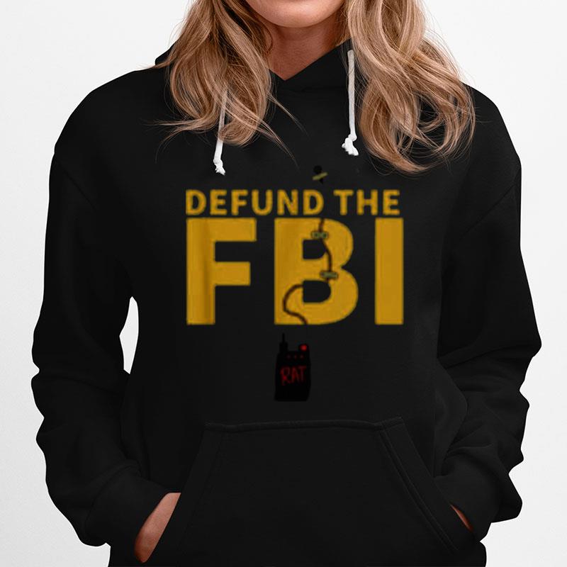 Defund The Fbi Wired Rat - Anti Fbi Corruption Hoodie