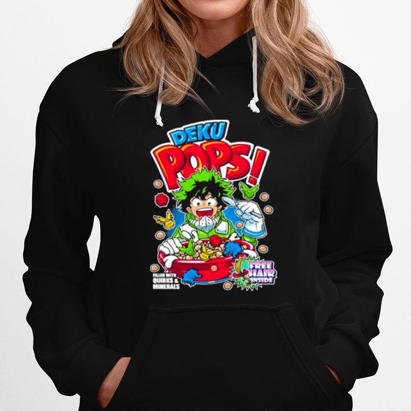 Deku Pops Cereal My Hero Academia Hoodie