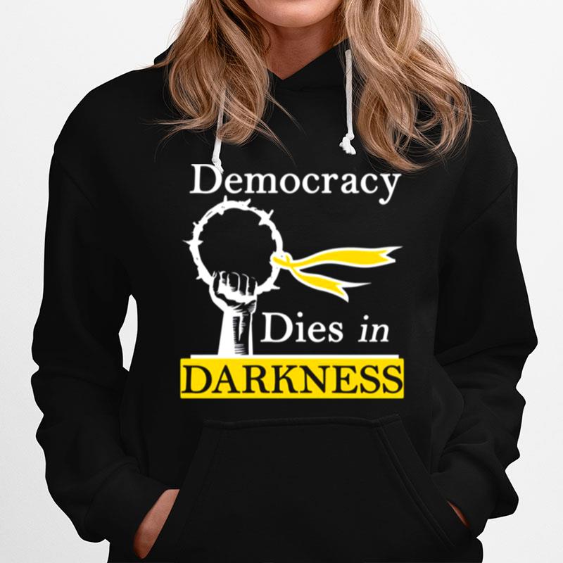 Democracy Dies In Darkness The Washington Post Hoodie