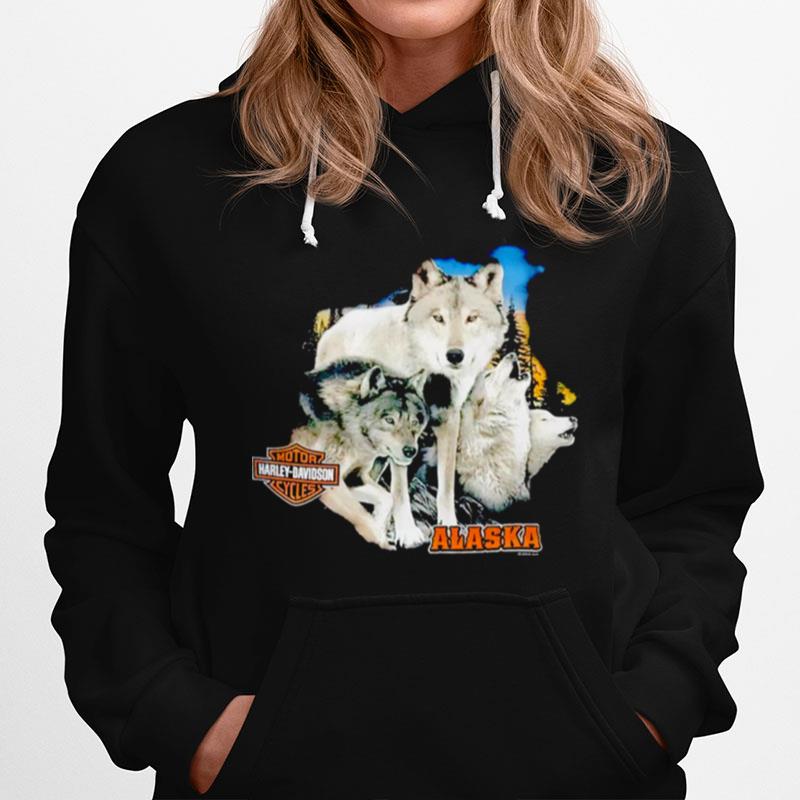 Denali Harley Davidson Wolf Pack Hoodie