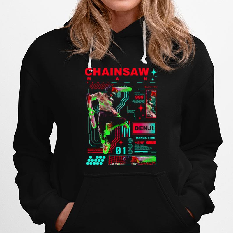 Denji Chainsaw Man Manga Urban Style Copy Hoodie