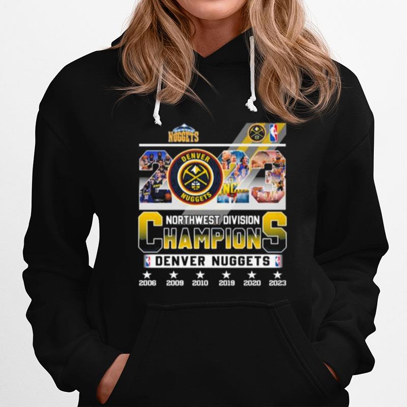 Denver Nuggets 2023 Northwest Division Champions Hoodie