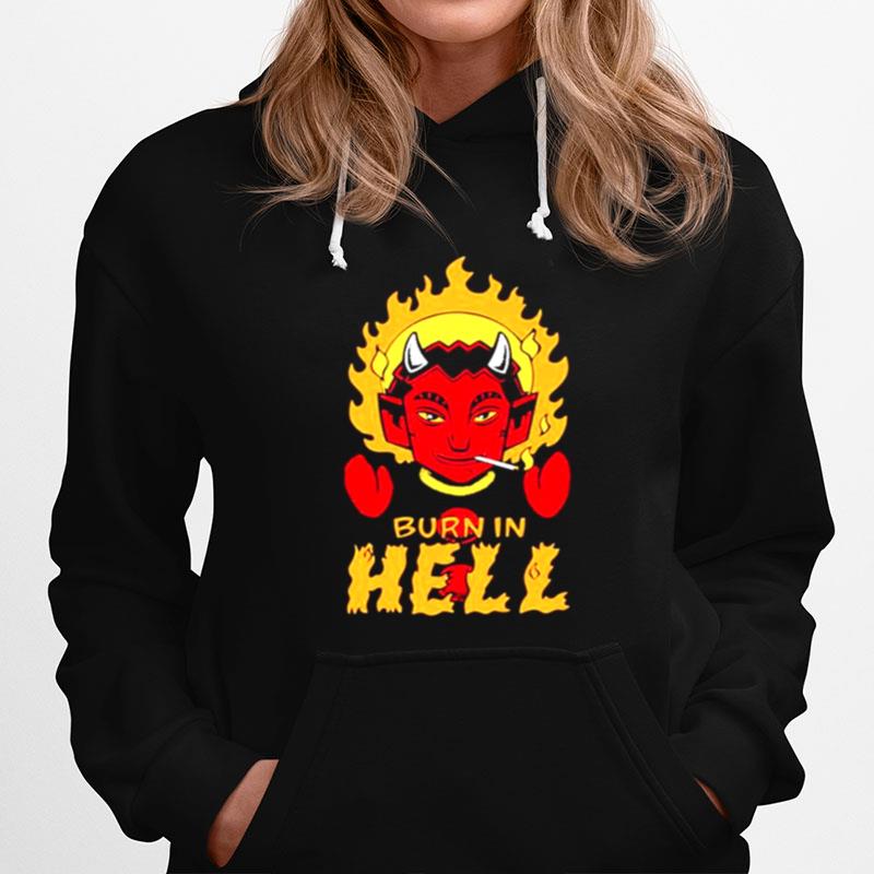 Devil Puppet Burn In Hell Hoodie