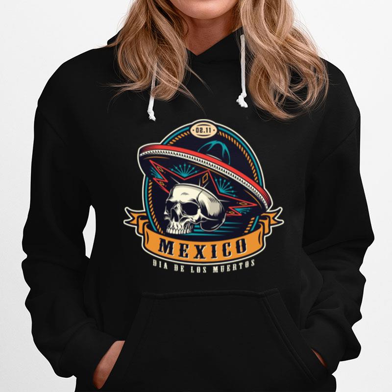 Dia De Los Muertos Mexico Holiday Skull Hoodie