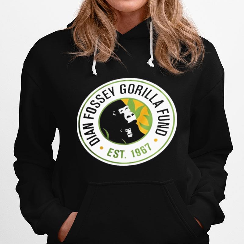 Dian Fossey Gorilla Fund Apes Together Strong Est 1967 Hoodie