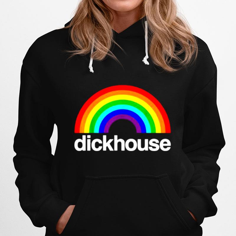 Dickhouse Rainbow Pride Lgbt Hoodie