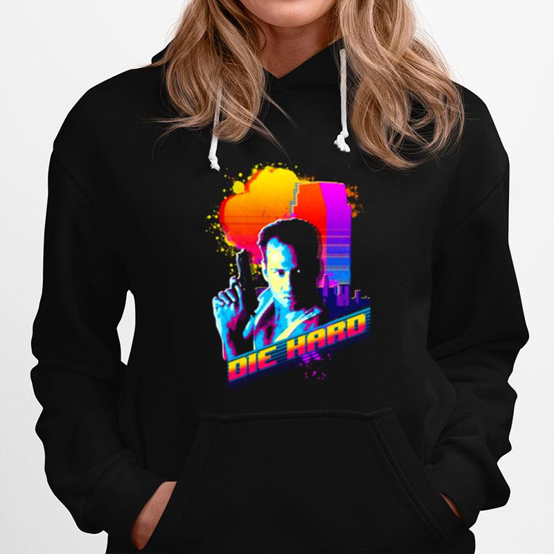 Die Hard Live Softer Retro Hoodie