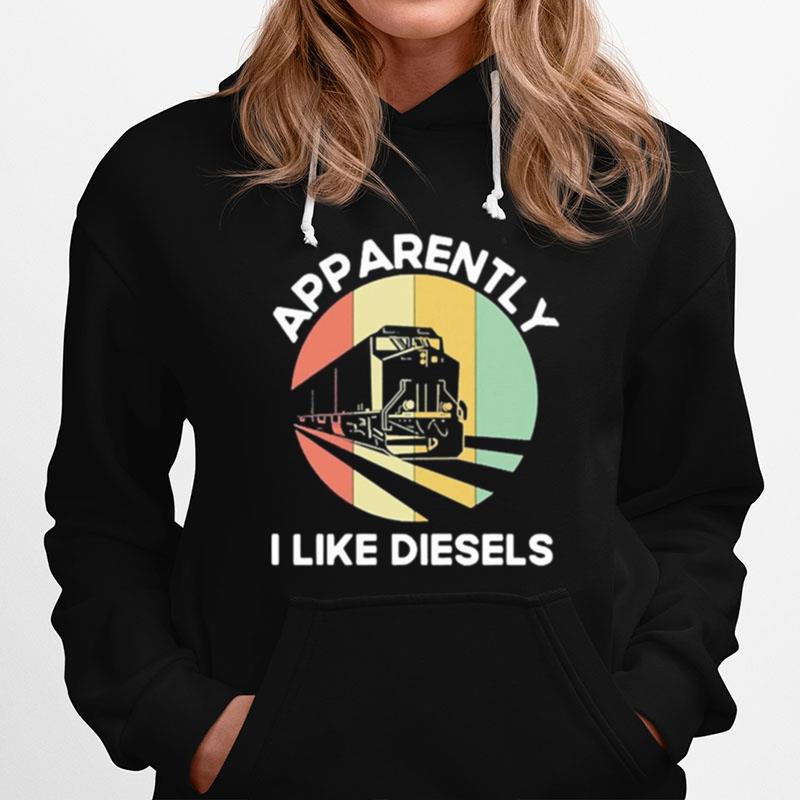 Diesel Locomotive Model Train Enthusiasts Diesel Train Hoodie