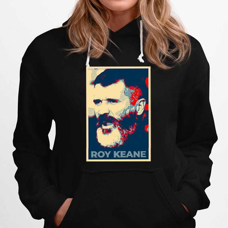 Digital Art Of Roy Keane Manchester United Hoodie