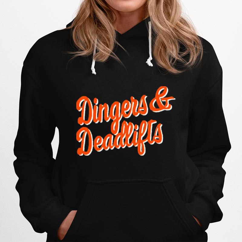 Dingers And Deadlifts Hoodie