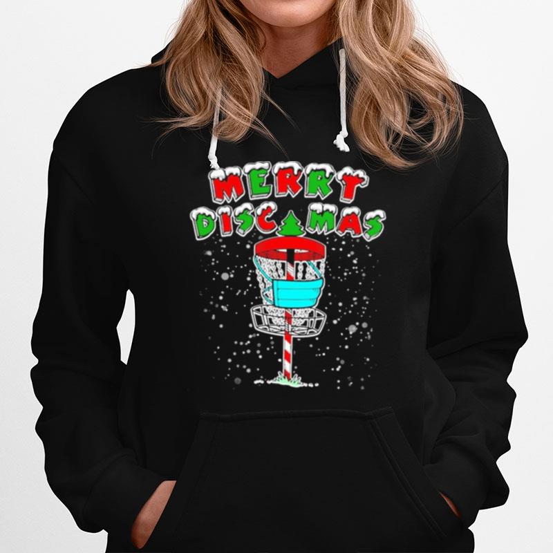 Disc Golf Lover Merry Discmas Hoodie