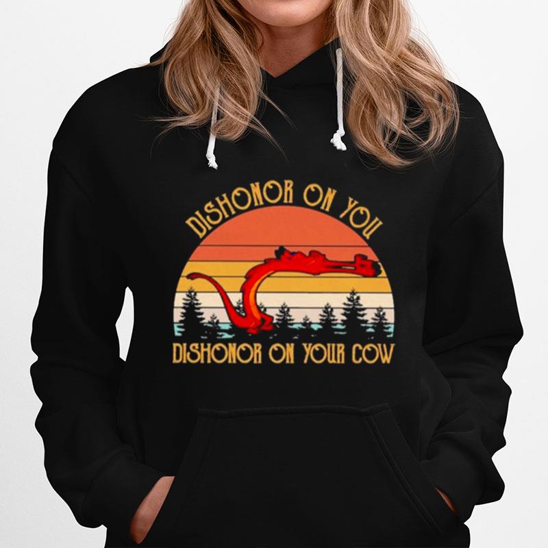 Dishonor On You Dishonor On Your Cow 2022 Vintage Hoodie