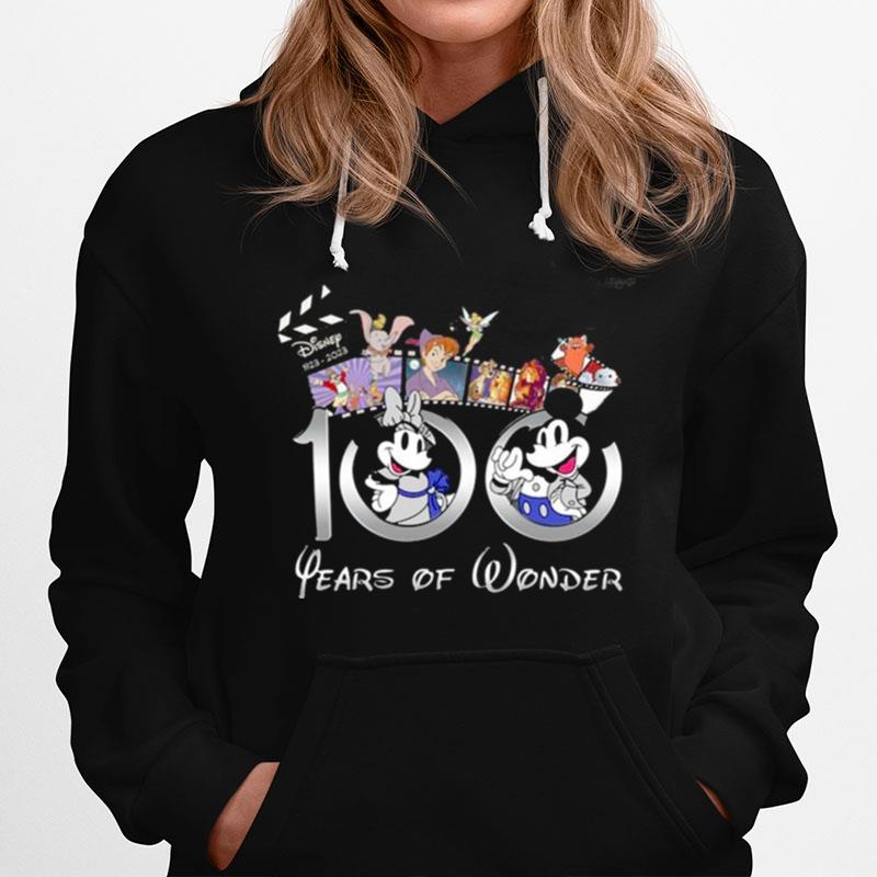 Disney 100 Years Of Wonder 100Th Anniversary Magical 1923 - 2023 Hoodie