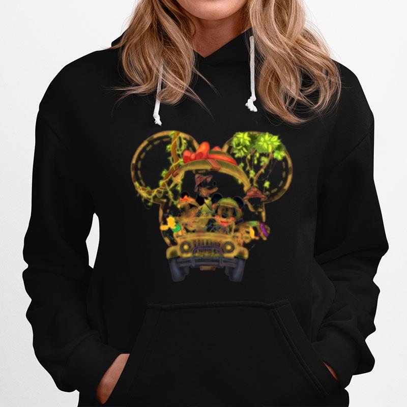 Disney Animal Kingdom Mickey And Minnie Hoodie