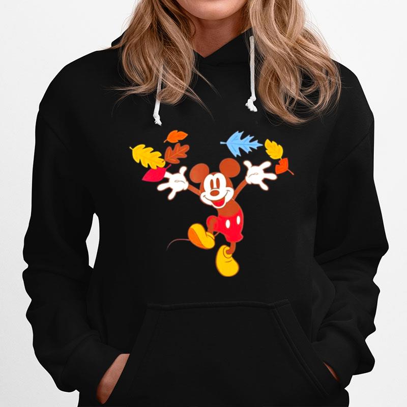 Disney Mickey Mouse Thanksgiving Autumn Fun Hoodie