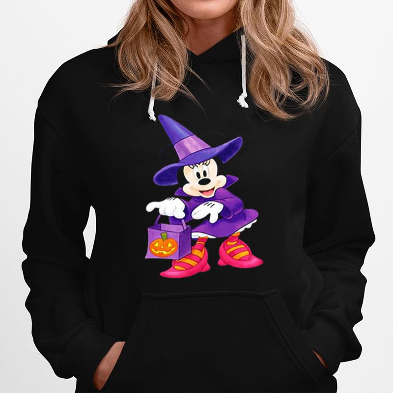 Disney Minnie Mouse Trick Or Treating Halloween Hoodie