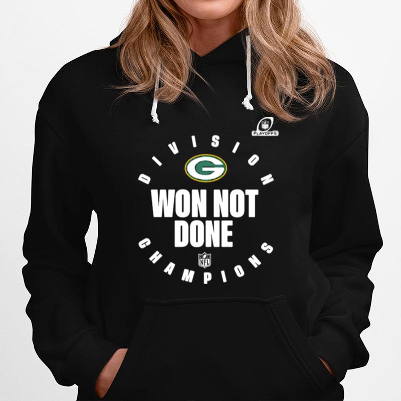 Divison Champion Won Not Done Green Bay Packers Hoodie