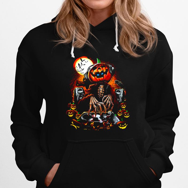 Dj Pumpkinhead Funny Movies For Her Horror Movie Hoodie