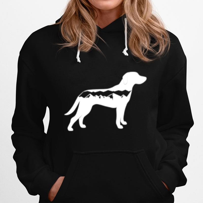 Dog Mountain Hiking Outdoors Novelty Hoodie