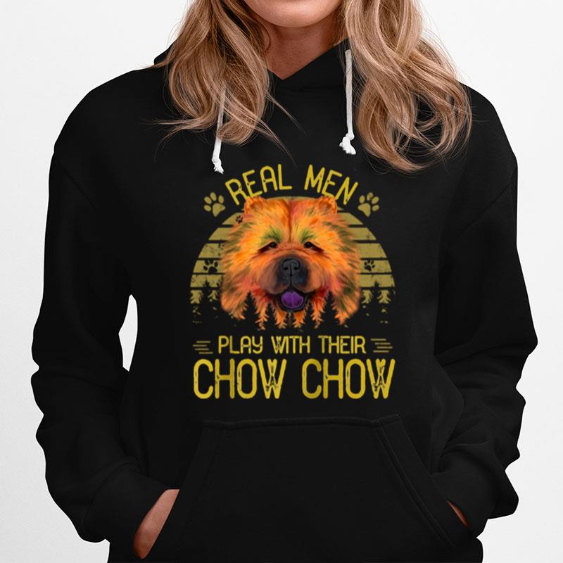 Dogs 365 Real Play With Their Chow Chow Dog Hoodie