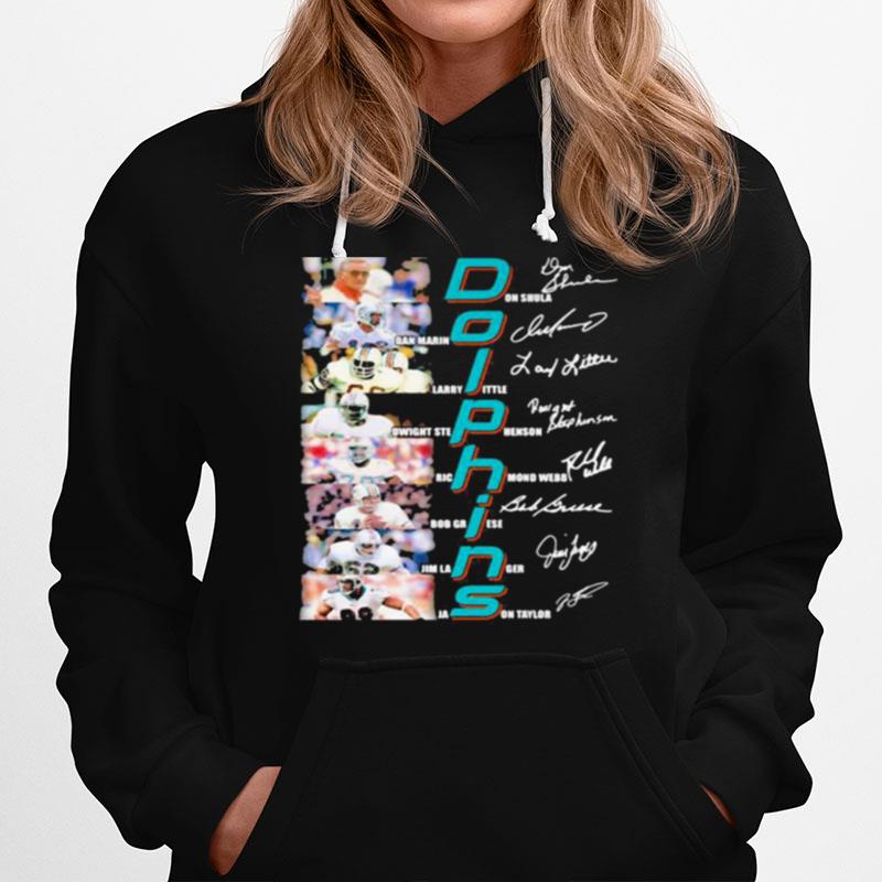 Dolphins Name Player Team Football Signature Hoodie