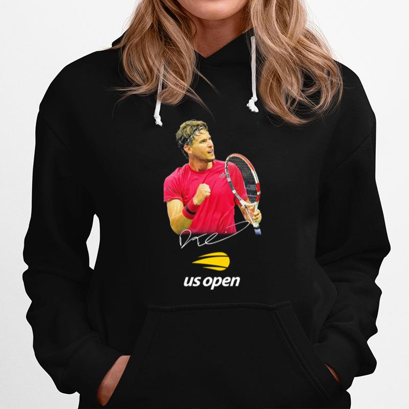 Dominic Thiem Champion Us Open Signature Hoodie