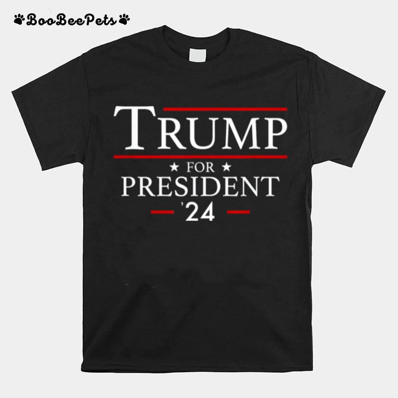 Donald Trump 2024 Election Presidency For President T-Shirt