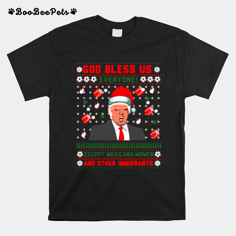 Donald Trump Gag Geschenk President Trump Santa Ugly Christmas T-Shirt