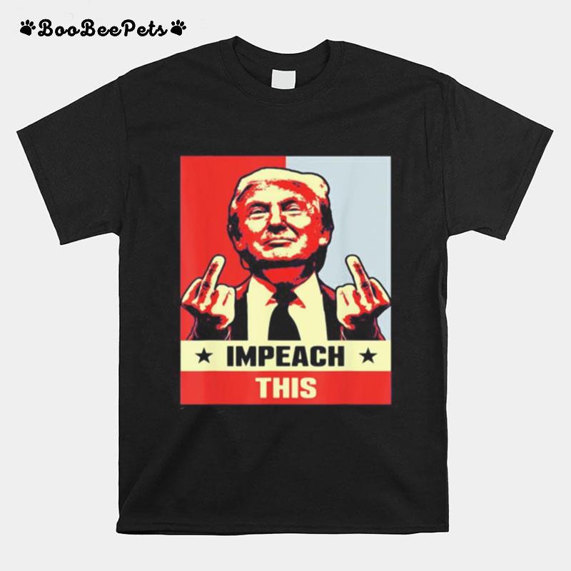 Donald Trump Impeach This Stars Art T-Shirt