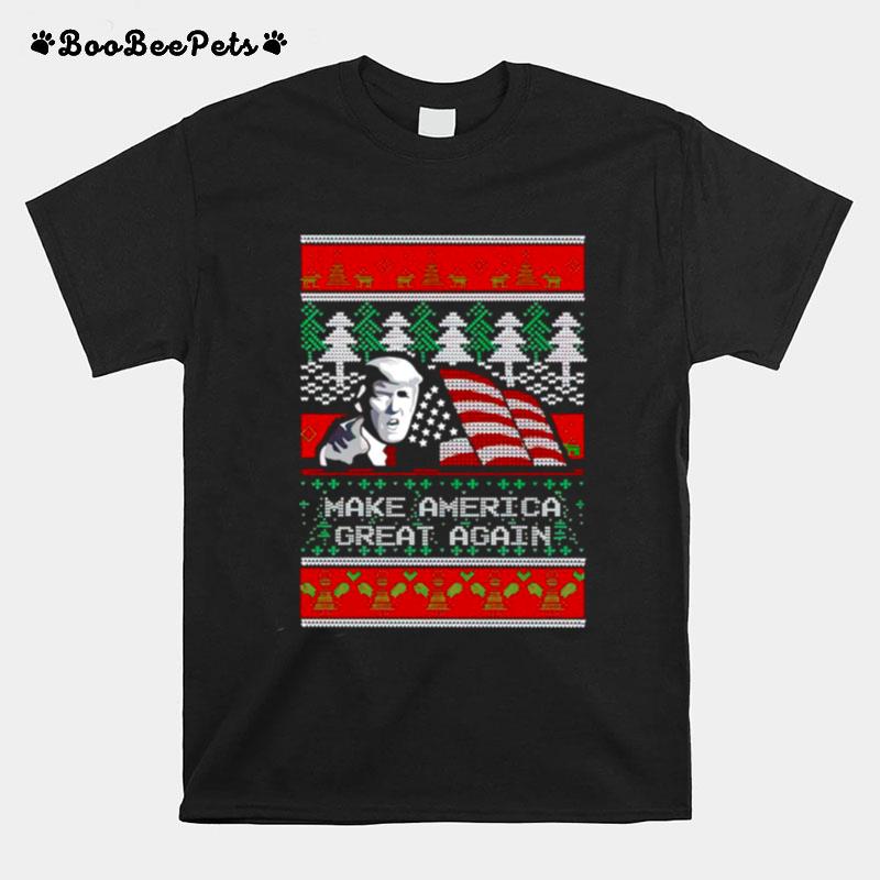 Donald Trump Make America Great Again Christmas 2022 T-Shirt