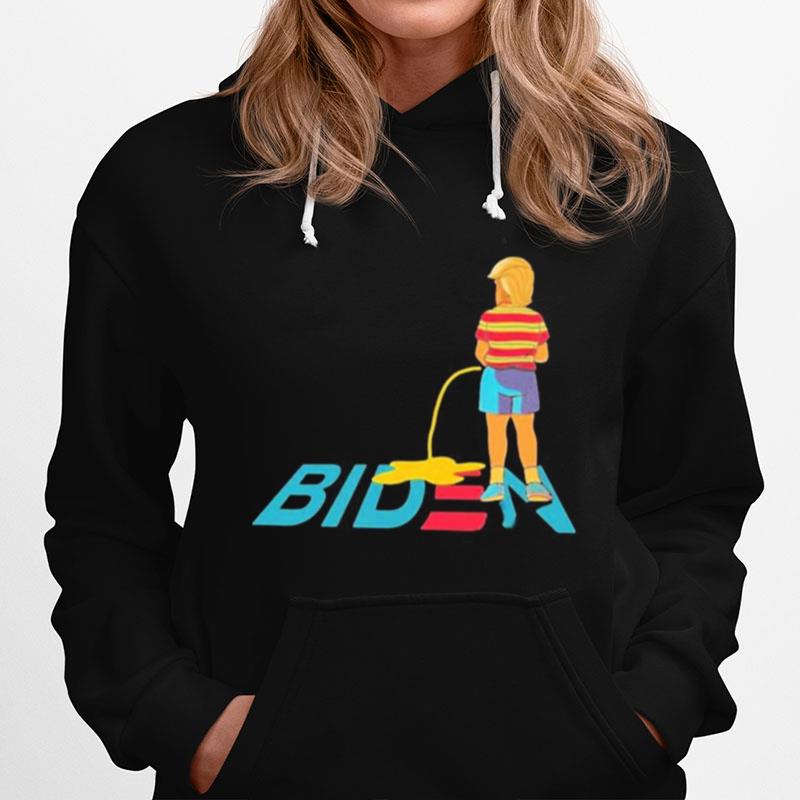 Donald Trump Piss On Biden Buck Fiden Hoodie