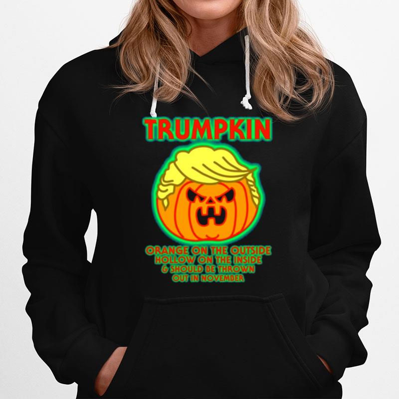 Donald Trump Pumpkin Political Hoodie