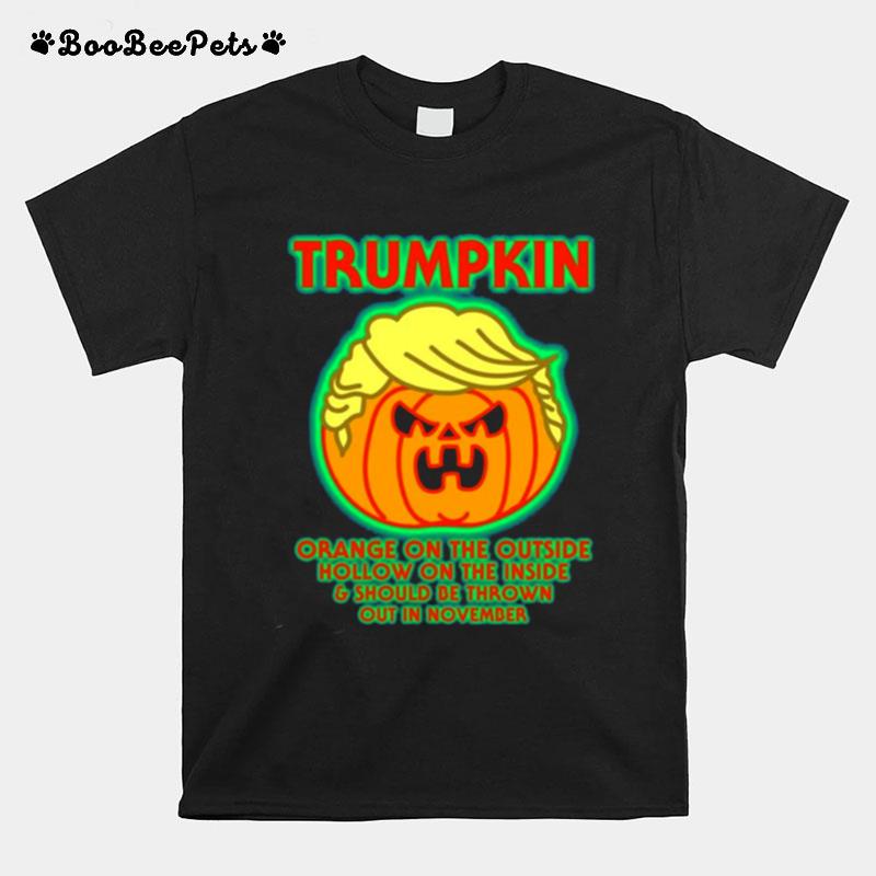 Donald Trump Pumpkin Political T-Shirt