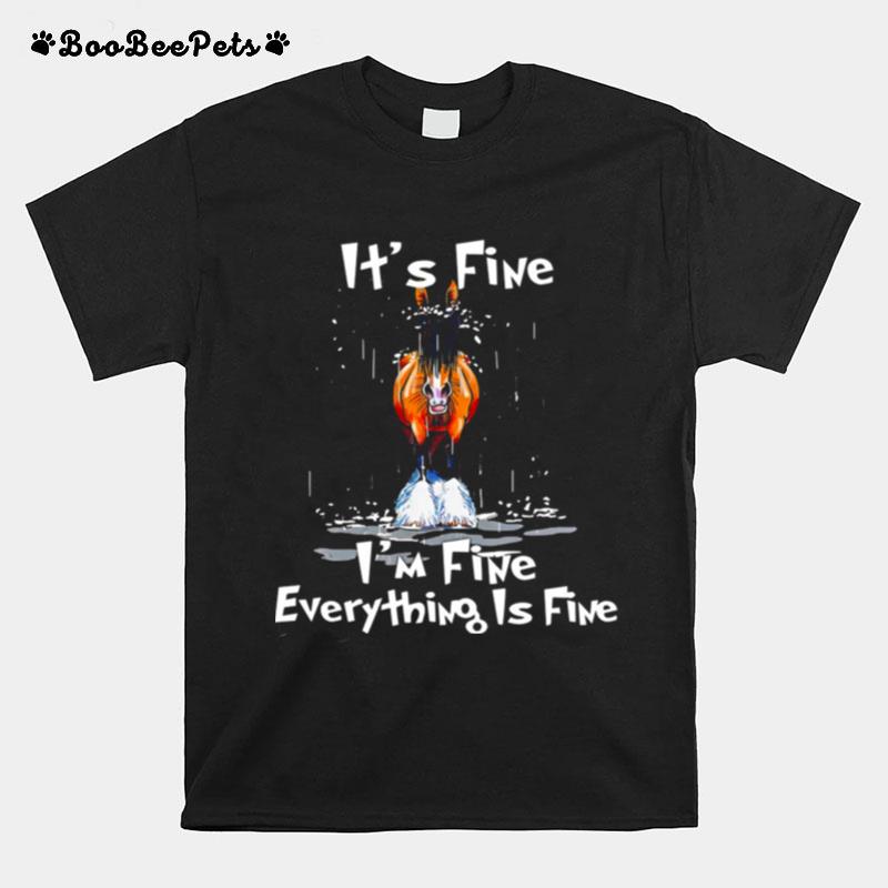 Donkey Its Fine Im Fine Everything Is Fine T-Shirt