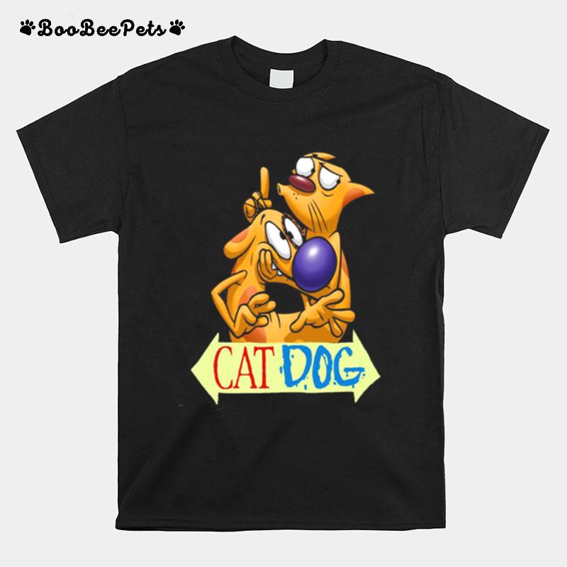 Dont Say A Thing Catdog Logo T-Shirt