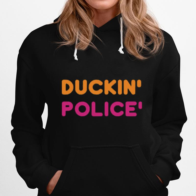 Donut Dunkin Duckin Police Hoodie