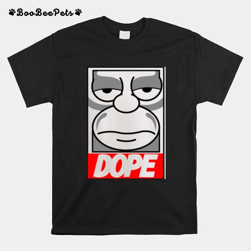 Dope Homer The Futurama T-Shirt