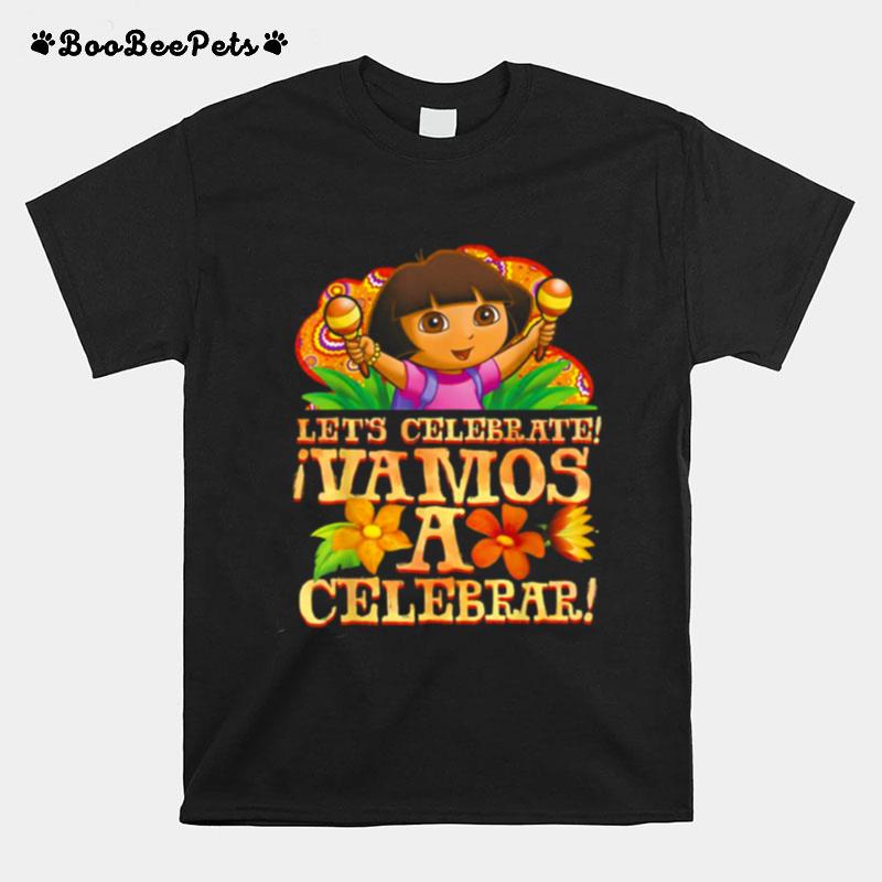 Dora Lets Celebrate Dora The Explorer T-Shirt