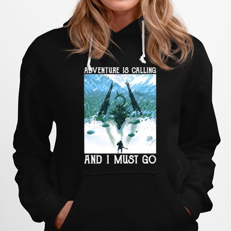 Dragon Adventure Is Calling And I Must Go Vintage Hoodie