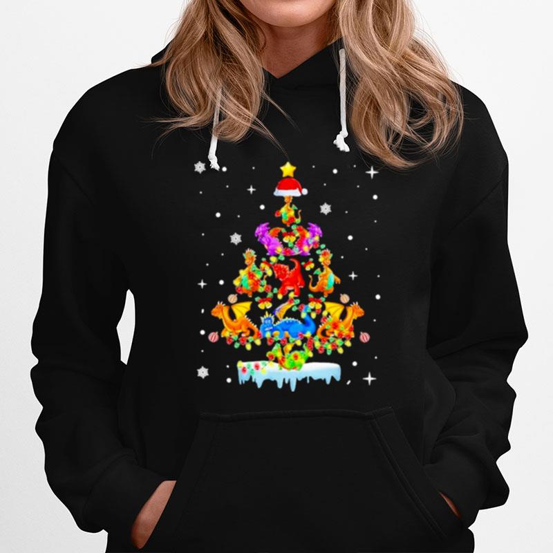 Dragon Christmas Tree Hoodie