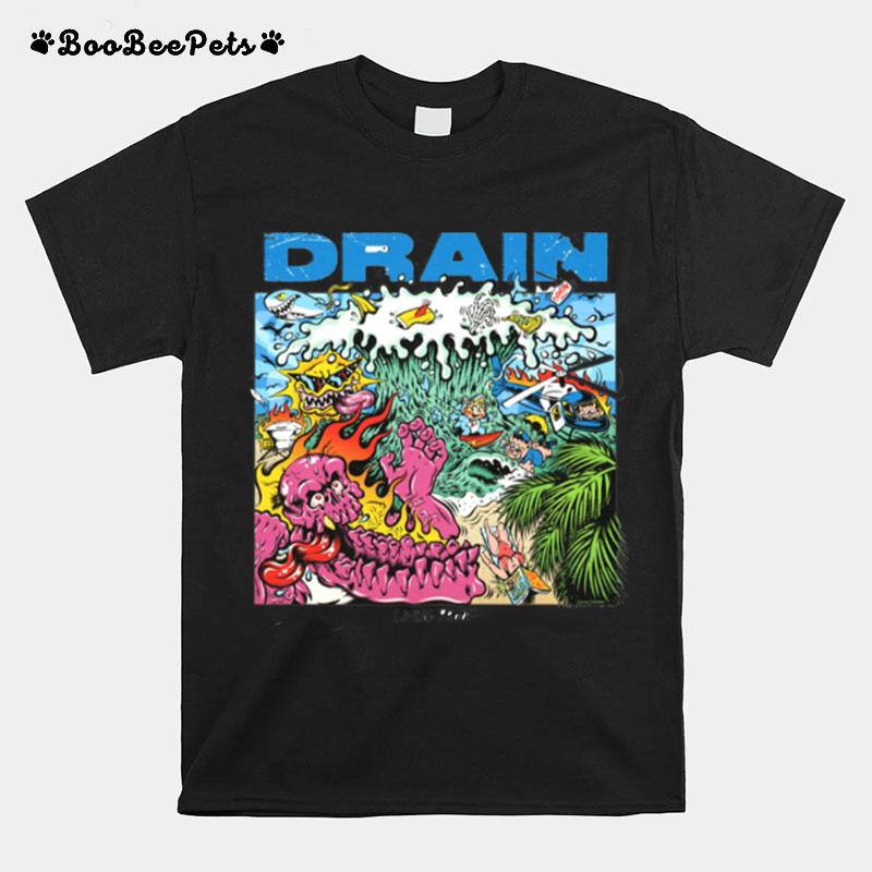 Drain Living Proof May 5 2023 Album Poster T-Shirt
