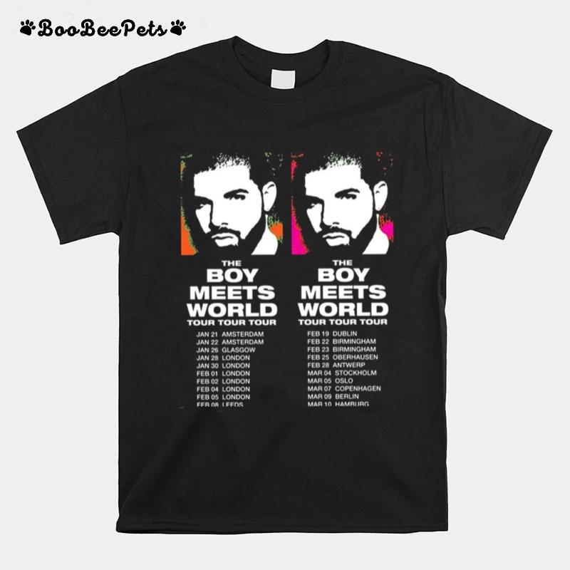 Drake Boy Meets World Retro Tour T-Shirt