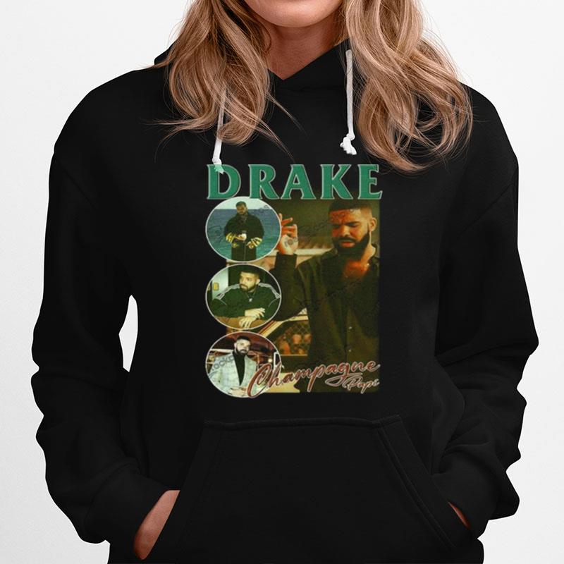 Drake Champagne Life Hip Hop Rap Vintage Retro 90S Hoodie