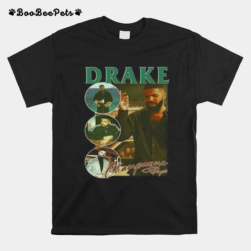 Drake Champagne Life Hip Hop Rap Vintage Retro 90S T-Shirt