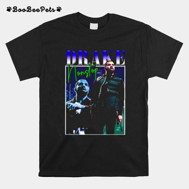 Drake Nonstop 90S Retro Art T-Shirt