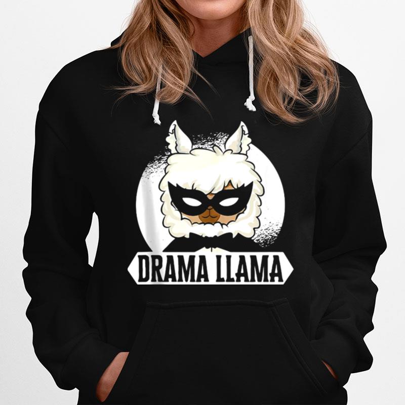 Drama Llama Thespian Actress Theatre Fan Hoodie