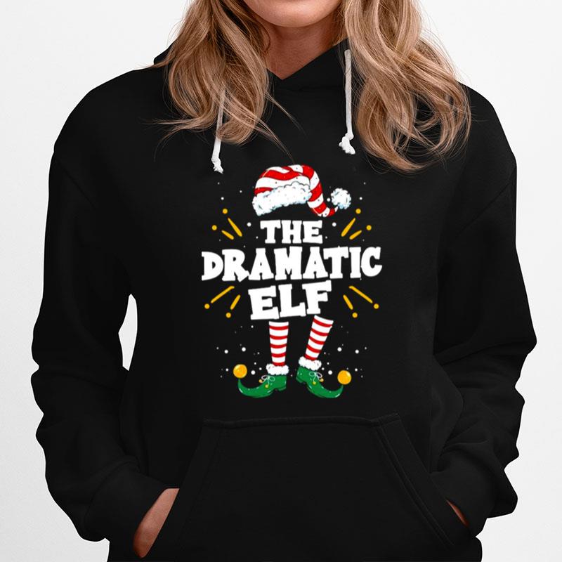 Dramatic Elf Family Matching Christmas Pajama Hoodie