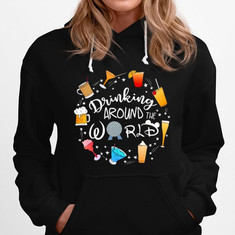 Drinking Around The World Disney Trip Snacks Hoodie