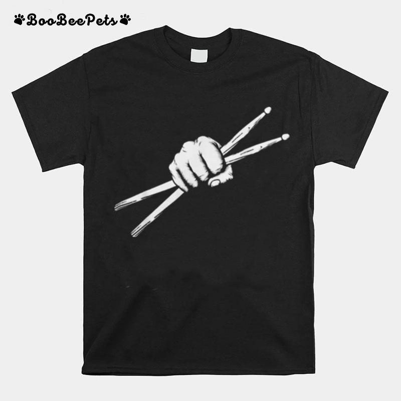 Drumsticks Drummer Drumset Drums T-Shirt